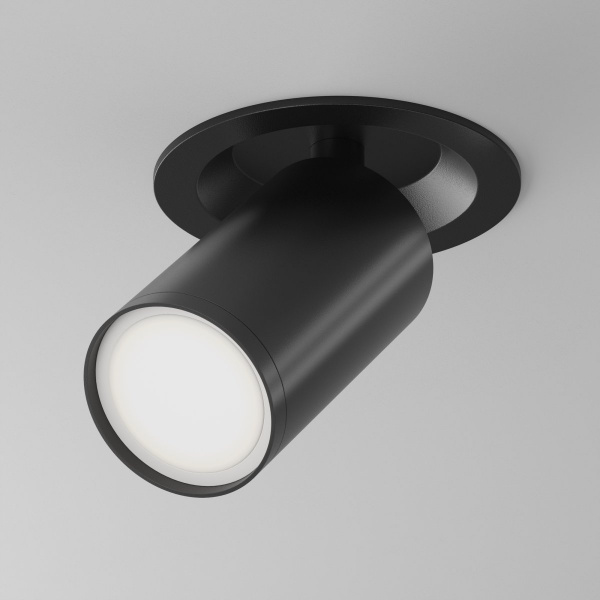 Встраиваемый светильник Maytoni Technical FOCUS S C048CL-U-1B, черный