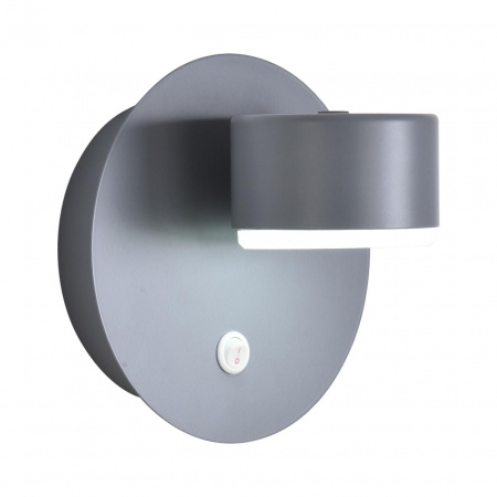 фото Серый, металл Бра GX53 LED 1*7W 220V TORINA COMFI, арт. 8345/1W