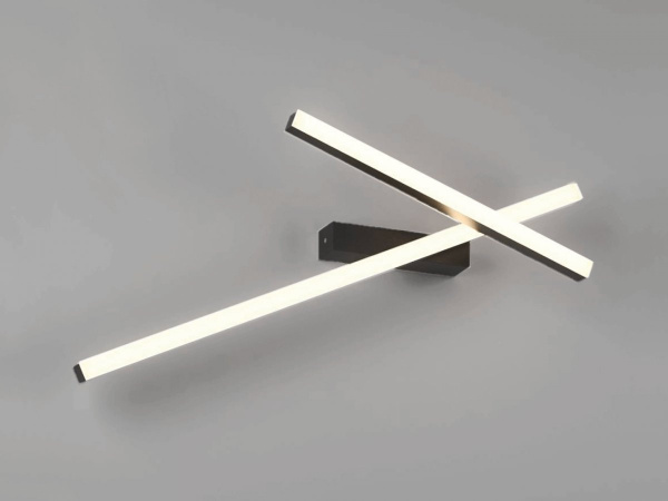 SWG LED светильник настенный CO-0120100B-BL-WW Черный 30Вт 3000 К