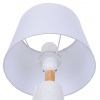 фото Белый, керамика/текстиль Настольная лампа Е27 1*60W 220V VISIONA MODERNI, арт. 8210/1T