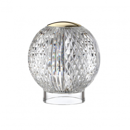 фото Золотой/металл/акрил Настольный светильник LED 2W 4000K 180лм CRYSTAL L-VISION, арт. 5008/2TL
