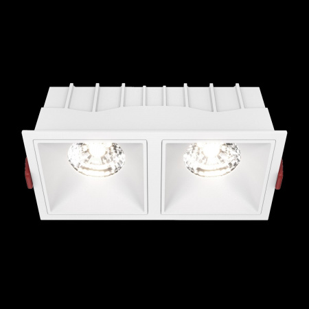 фото Встраиваемый светильник Maytoni Technical Alfa LED DL043-02-15W4K-SQ-W, белый