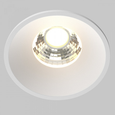 фото Встраиваемый светильник Maytoni Technical Round DL058-7W3K-W, белый