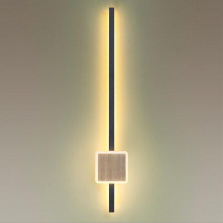фото Черн/ант.бронза Настен.светильник IP20 LED 18W 1148Лм 3000K STILO HIGHTECH, арт. 4257/18WL
