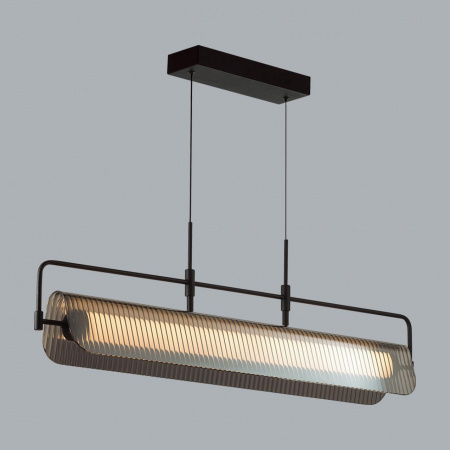 фото Черный/дымчатый/металл/стекло/акрил Люстра LED 35W 3000К LINER L-VISION, арт. 5056/35LA