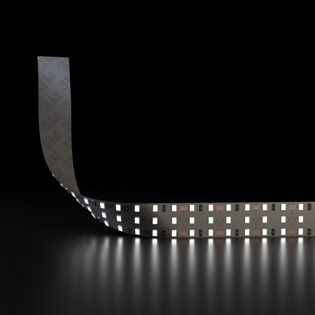 фото Светодиодная лента 360 LED 26 Вт IP20 трехрядная 6500К холодный белый, 5м 2835 24V 360Led 26W