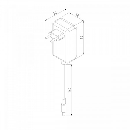 фото Mini Magnetic Блок питания 48W черный 95060/00