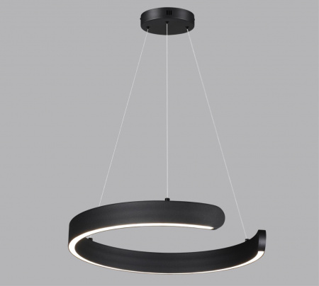 фото Чёрный Светильник подвесной LED 28W 3000/4000/6000К 220V INDIE LEDIO, арт. 6534/28L
