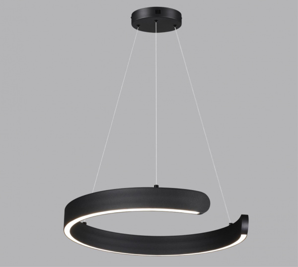 фото Чёрный Светильник подвесной LED 28W 3000/4000/6000К 220V INDIE LEDIO, арт. 6534/28L