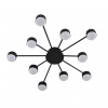 фото Черный, металл Люстра GX53 LED 10*7W 220V TORINA COMFI, арт. 8344/10C