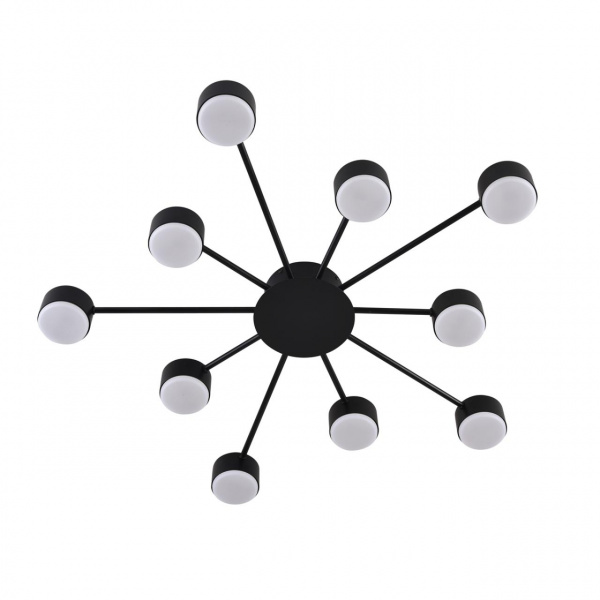 фото Черный, металл Люстра GX53 LED 10*7W 220V TORINA COMFI, арт. 8344/10C