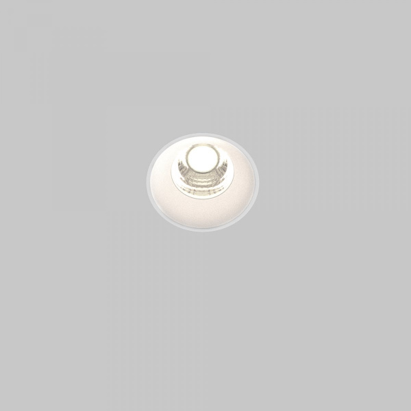 фото Встраиваемый светильник Maytoni Technical Round DL058-7W4K-TRS-W, белый