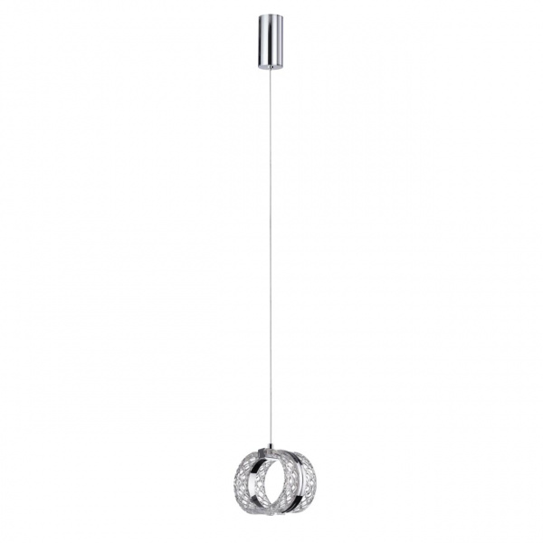 Хром/металл/акрил Подвес LED 8W 4000K 448лм MIRAGE L-VISION, арт. 5029/8L
