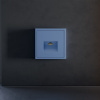 Накладка для розетки компьютерной RJ45 кат.6 и розетки телефонной RJ11 кат.3, S70 (деним)