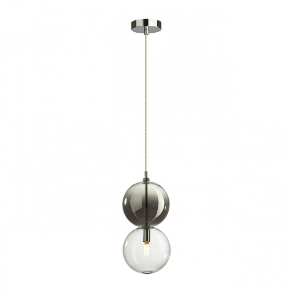 фото Хром/дымчатый/стекло Подвес G9 1*40W TWIXY PENDANT, арт. 4980/1A