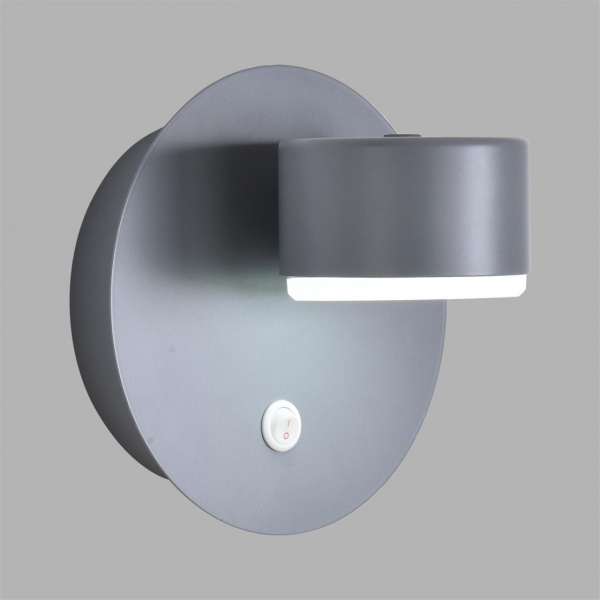 фото Серый, металл Бра GX53 LED 1*7W 220V TORINA COMFI, арт. 8345/1W