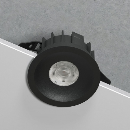 фото Светильник встраиваемый светодиодный Combi 15W 4000K черный 25068/LED