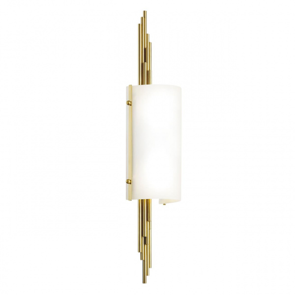 Бронзовый/белый матовый/металл/стекло Бра E27 2*40W MARGARET MODERN, арт. 5415/2W