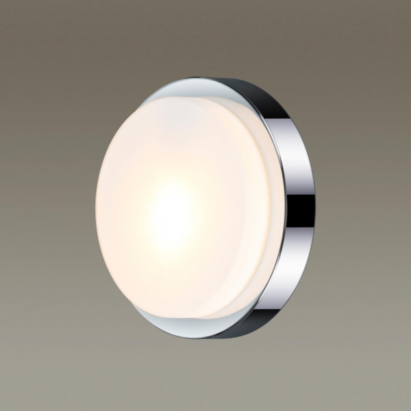 фото Хром/стекло Н/п светильник IP44 E14 40W 220V HOLGER DROPS, арт. 2746/1C