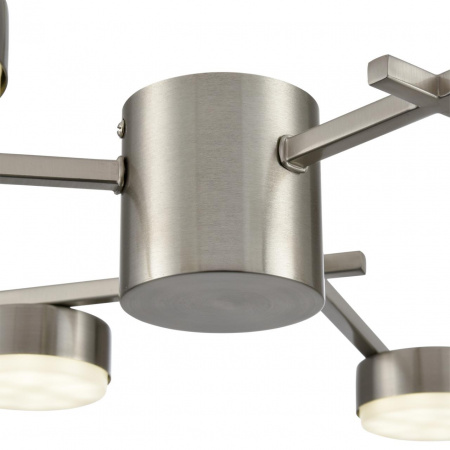 фото Никель, металл Люстра потолочная LED GX53 6*7W 220V DABRA COMFI, арт. 8115/6C