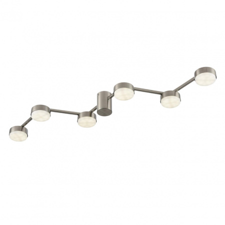 фото Никель, металл Люстра потолочная LED GX53 6*7W 220V SANATA COMFI, арт. 8116/6C