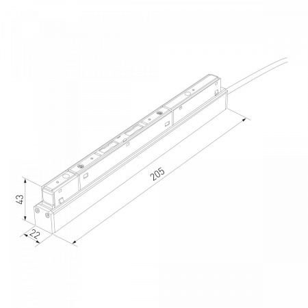 фото Slim Magnetic Блок питания 100W черный 95043/00