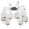 Подвесная люстра Arte Lamp TRIXIE A7084SP-8BK