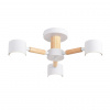 фото Белый, металл/дерево Светильник потолочный GX53 LED 3*7W 220V VUDI COMFI, арт. 8306/3C