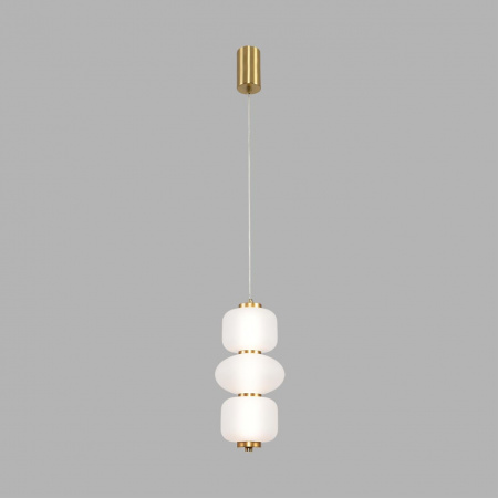 фото Бронза/белый, металл/стекло Подвес LED 10W 4000K 220V TAISHA LEDIO, арт. 8324/25L