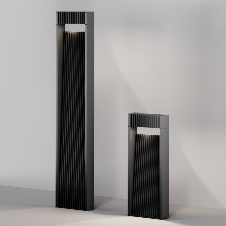 фото Ландшафтный светильник Maytoni Outdoor Sten O444FL-L13GF3K, графит