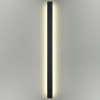 фото Черный/металл Настенный светильник IP54 LED 36W 1300Лм 3000K 120° FIBI HIGHTECH, арт. 4379/36WL