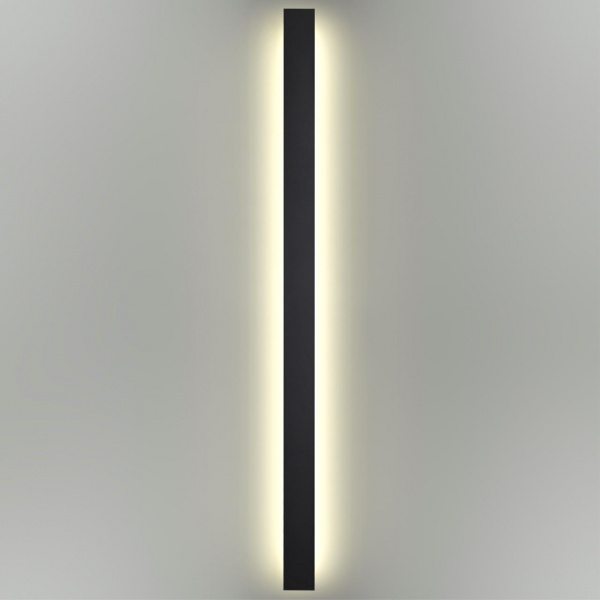 фото Черный/металл Настенный светильник IP54 LED 36W 1300Лм 3000K 120° FIBI HIGHTECH, арт. 4379/36WL