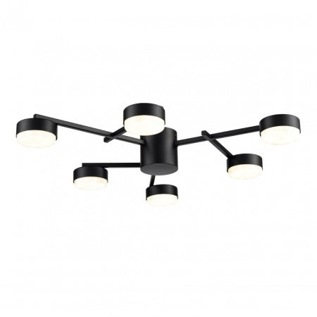фото Черный, металл Люстра потолочная LED GX53 6*7W 220V DABRA COMFI, арт. 8186/6C