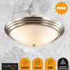 фото Античная латунь Настенно-потолочный светильник E27 3*60W 220V KAYLA VINTAGE, арт. 5262/3C
