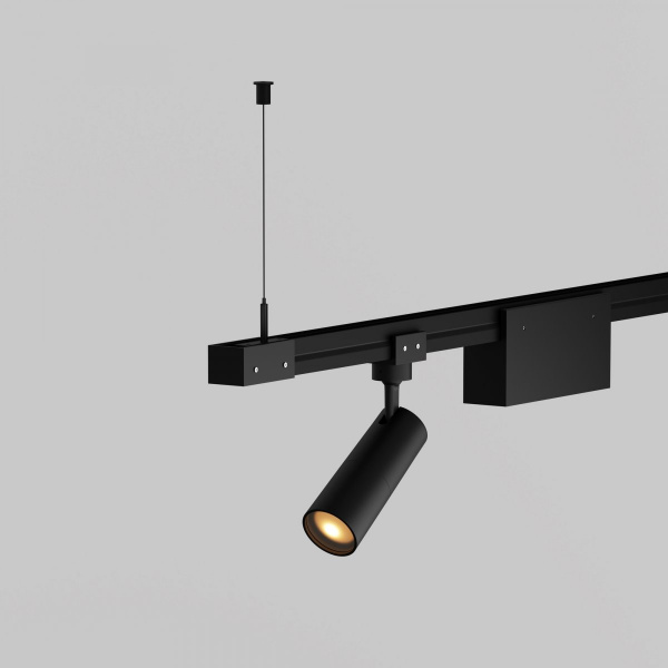 фото Гибкий подвес для уличной трековой системы Elasity IP Maytoni Outdoor O-TR001-PB-H2M, черный