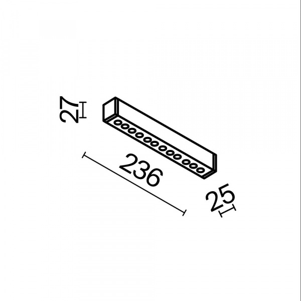 Трековый светильник Maytoni Technical Points TR082-4-12WTW-M-W, белый