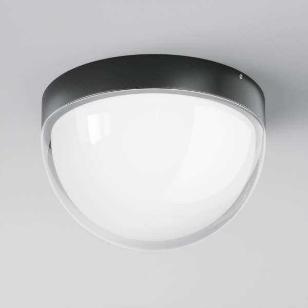 фото Уличный потолочный светильник Maytoni Outdoor Mon O438CL-L12GF3K, графит