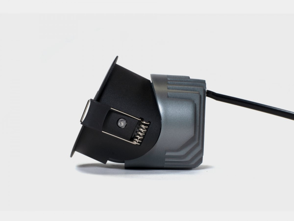 фото Светильник встраиваемый SWG 12Вт 55° IP65 черный 3000К поворотный RC-D84-12-BL-WW65