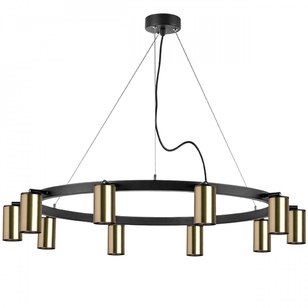 Люстра подвесная Rullo, черный Lightstar LR0214110103