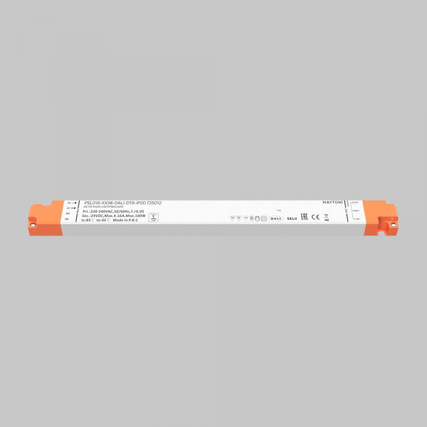 фото Источник напряжения 24В DALI DT8 100Вт IP 20 Maytoni 725012, белый