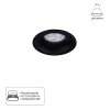Точечный встраиваемый светильник Arte Lamp CORNO A2863PL-1BK