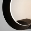 фото Уличный настенный светодиодный светильник Ring IP54 1710 TECHNO LED черный