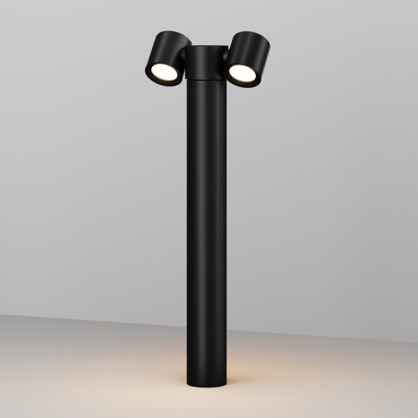 Ландшафтный светильник Maytoni Outdoor Wall Street O010FL-02B, черный