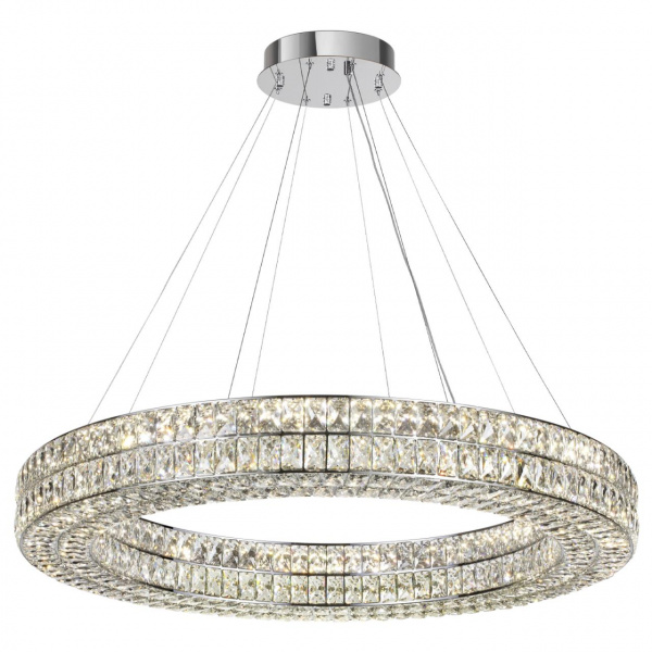 фото Хром/металл/хрусталь Люстра LED 98W 4000K 5850Лм PANTA L-VISION, арт. 4927/98L