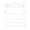 фото Умный трековый светильник 6W 2700-6500K Dim Kos Slim Magnetic 85081/01