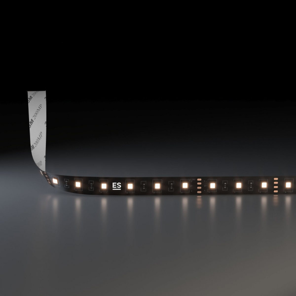 Светодиодная лента 24 В 14,4 Вт/м 60 Led/м 5050 IP20, дневной белый 4200K, Black, 5 м