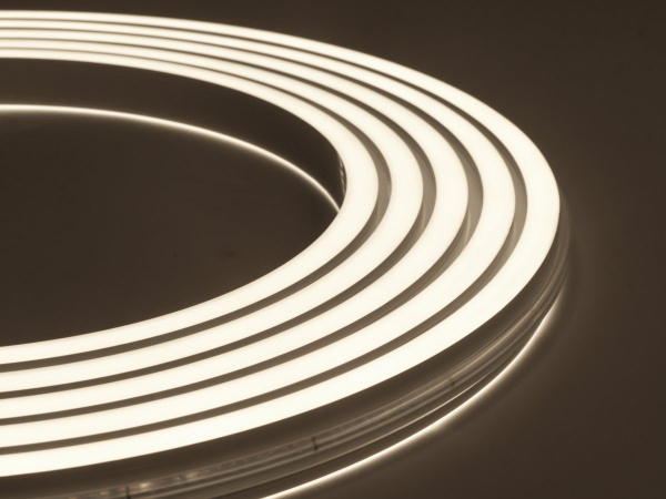Лента неоновая двойная SWG, SMD2835, 140led/m, 10Вт/м, 24В, 4000K, IP67, катушка 5 м