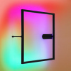 фото Черный/металл Настенный светильник IP20 RGB динамическая подсветка ПДУ в комплекте LED 24W 3000K OMEN HIGHTECH, арт. 4385/24WL
