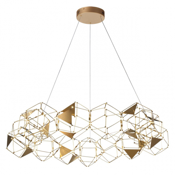 фото Античная бронза/металл Люстра LED 68W 4000K 3740Лм TRELLIS L-VISION, арт. 5086/68L