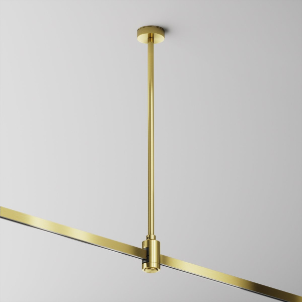 фото Крепление потолочное Среднее / Medium одинарное 360мм Flarity латунь Maytoni Technical TRA158C-SL1-BS